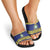 Niue Christmas Slide Sandals Monuina e Kilisimasi Hiapo Motifs - Polynesian Pride