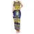 Niue Christmas Tank Maxi Dress Monuina e Kilisimasi Hiapo Motifs - Polynesian Pride