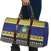 Niue Christmas Travel Bag Monuina e Kilisimasi Hiapo Motifs - Polynesian Pride