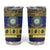 Niue Christmas Tumbler Cup Monuina e Kilisimasi Hiapo Motifs - Polynesian Pride