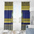 Niue Christmas Window Curtain Monuina e Kilisimasi Hiapo Motifs - Polynesian Pride