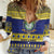 Niue Christmas Women Casual Shirt Monuina e Kilisimasi Hiapo Motifs - Polynesian Pride