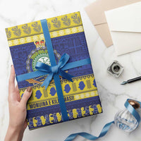 Niue Christmas Wrapping Paper Monuina e Kilisimasi Hiapo Motifs - Polynesian Pride