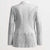 Niue White Sunday Blazer Tapu Fanau Ia Puakenikeni Hiapo Pattern - Polynesian Pride