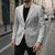 Niue White Sunday Blazer Tapu Fanau Ia Puakenikeni Hiapo Pattern - Polynesian Pride