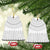 Niue White Sunday Ceramic Ornament Tapu Fanau Ia Puakenikeni Hiapo Pattern - Polynesian Pride