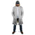 Niue White Sunday Cloak Tapu Fanau Ia Puakenikeni Hiapo Pattern - Polynesian Pride