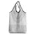 Niue White Sunday Grocery Bag Tapu Fanau Ia Puakenikeni Hiapo Pattern - Polynesian Pride