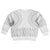 Niue White Sunday Kid Ugly Christmas Sweater Tapu Fanau Ia Puakenikeni Hiapo Pattern - Polynesian Pride