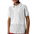 Niue White Sunday Kid Polo Shirt Tapu Fanau Ia Puakenikeni Hiapo Pattern - Polynesian Pride