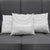 Niue White Sunday Pillow Cover Tapu Fanau Ia Puakenikeni Hiapo Pattern - Polynesian Pride
