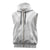 Niue White Sunday Sleeveless Zip Hoodie Tapu Fanau Ia Puakenikeni Hiapo Pattern - Polynesian Pride
