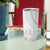 Niue White Sunday Tumbler Cup Tapu Fanau Ia Puakenikeni Hiapo Pattern - Polynesian Pride