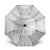 Niue White Sunday Umbrella Tapu Fanau Ia Puakenikeni Hiapo Pattern - Polynesian Pride