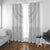 Niue White Sunday Window Curtain Tapu Fanau Ia Puakenikeni Hiapo Pattern - Polynesian Pride