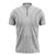 Niue White Sunday Zipper Polo Shirt Tapu Fanau Ia Puakenikeni Hiapo Pattern - Polynesian Pride