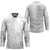 Niue White Sunday Hockey Jersey Half Hiapo Pattern Vibes - Polynesian Pride