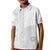 Niue White Sunday Kid Polo Shirt Half Hiapo Pattern Vibes - Polynesian Pride