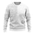 Niue White Sunday Ugly Christmas Sweater Half Hiapo Pattern Vibes - Polynesian Pride