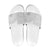 Niue White Sunday Slide Sandals Half Hiapo Pattern Vibes - Polynesian Pride