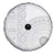 Niue White Sunday Spare Tire Cover Half Hiapo Pattern Vibes - Polynesian Pride