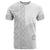 Niue White Sunday T Shirt Half Hiapo Pattern Vibes - Polynesian Pride