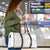 Niue White Sunday Travel Bag Half Hiapo Pattern Vibes - Polynesian Pride