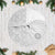 Niue White Sunday Tree Skirt Half Hiapo Pattern Vibes - Polynesian Pride