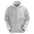 Niue White Sunday Zip Hoodie Half Hiapo Pattern Vibes - Polynesian Pride