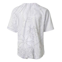 Tapu Fanau Ia Niue Baseball Jersey Happy White Sunday Unique Hiapo - Polynesian Pride
