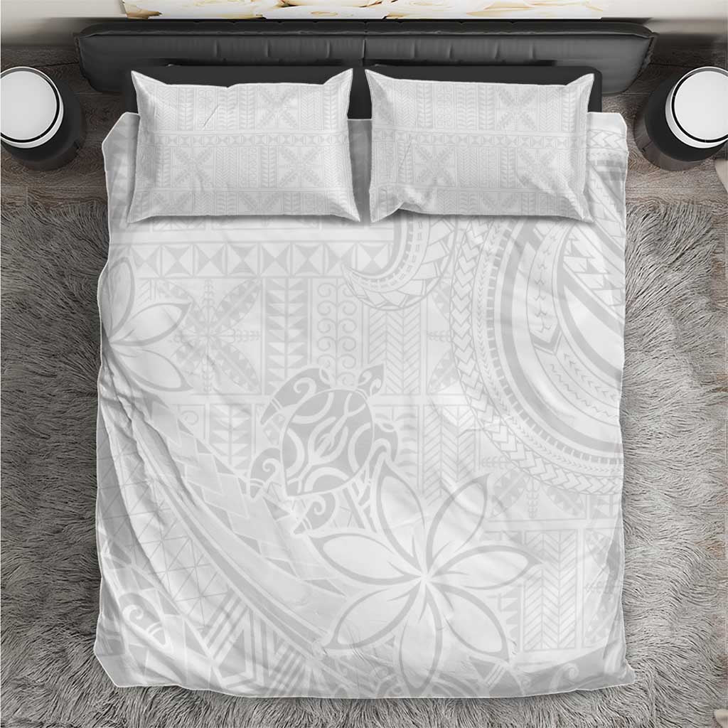Tapu Fanau Ia Niue Bedding Set Happy White Sunday Unique Hiapo - Polynesian Pride