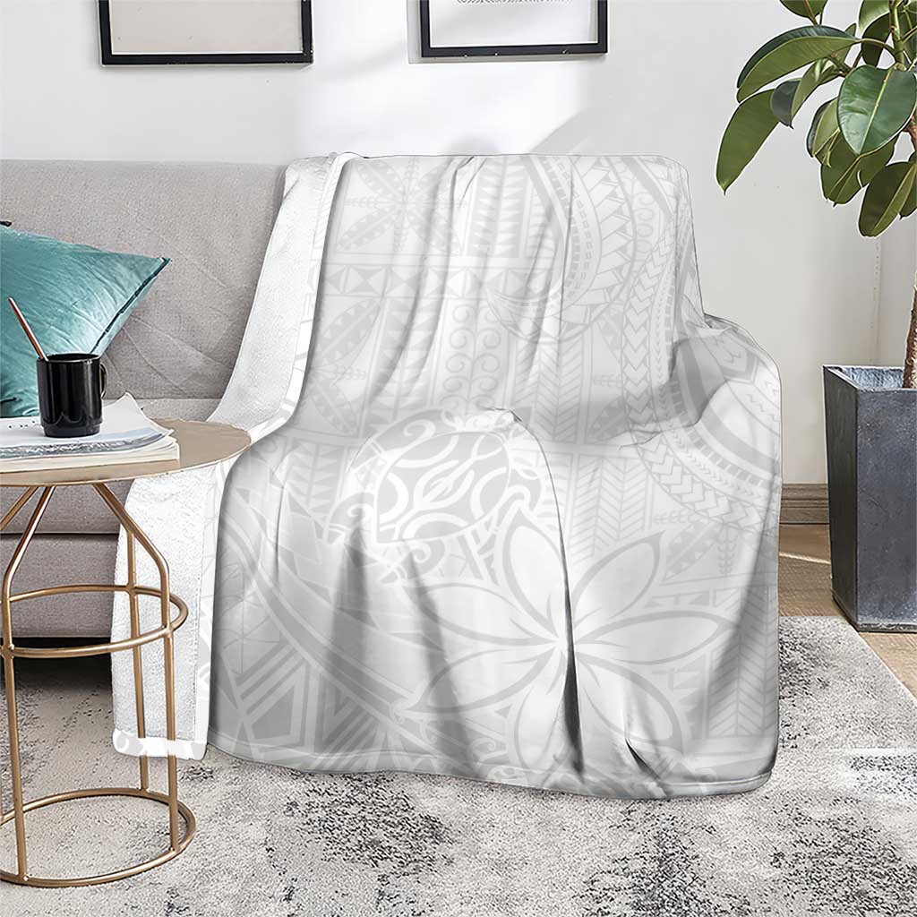 Tapu Fanau Ia Niue Blanket Happy White Sunday Unique Hiapo - Polynesian Pride