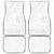 Tapu Fanau Ia Niue Car Mats Happy White Sunday Unique Hiapo - Polynesian Pride