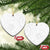 Tapu Fanau Ia Niue Ceramic Ornament Happy White Sunday Unique Hiapo - Polynesian Pride