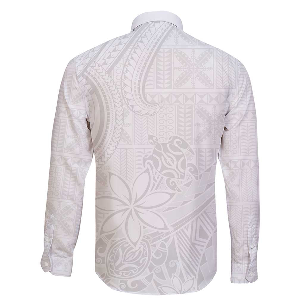 Tapu Fanau Ia Niue Family Matching Short Sleeve Bodycon Dress and Hawaiian Shirt Happy White Sunday Unique Hiapo - Polynesian Pride