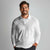 Tapu Fanau Ia Niue Long Sleeve Polo Shirt Happy White Sunday Unique Hiapo - Polynesian Pride