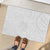 Tapu Fanau Ia Niue Rubber Doormat Happy White Sunday Unique Hiapo - Polynesian Pride