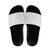 Tapu Fanau Ia Niue Slide Sandals Happy White Sunday Unique Hiapo - Polynesian Pride