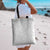 Tapu Fanau Ia Niue Tote Bag Happy White Sunday Unique Hiapo - Polynesian Pride