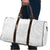 Tapu Fanau Ia Niue Travel Bag Happy White Sunday Unique Hiapo - Polynesian Pride