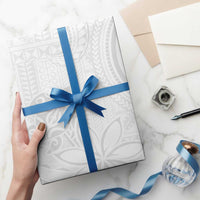 Tapu Fanau Ia Niue Wrapping Paper Happy White Sunday Unique Hiapo - Polynesian Pride