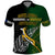 Personalised New Zealand and South Africa Rugby Polo Shirt 2023 World Cup Final All Black Springboks Together LT14 Black - Polynesian Pride