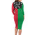 Vanuatu Cowboy Family Matching Long Sleeve Bodycon Dress and Hawaiian Shirt Cowboy Symbols Split Stylized - Polynesian Pride