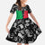 Vanuatu Cowboy Family Matching Off Shoulder Maxi Dress and Hawaiian Shirt Cowboy Symbols Split Stylized - Polynesian Pride