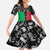 Vanuatu Cowboy Family Matching Tank Maxi Dress and Hawaiian Shirt Cowboy Symbols Split Stylized - Polynesian Pride