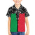 Vanuatu Cowboy Family Matching Tank Maxi Dress and Hawaiian Shirt Cowboy Symbols Split Stylized - Polynesian Pride