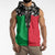 Vanuatu Cowboy Sleeveless Zip Hoodie Cowboy Symbols Split Stylized - Polynesian Pride