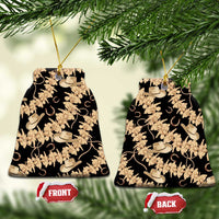 Vanuatu Cowboy Ceramic Ornament Seamless Straw Hats Hibiscus - Polynesian Pride