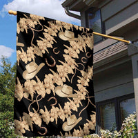 Vanuatu Cowboy Garden Flag Seamless Straw Hats Hibiscus - Polynesian Pride