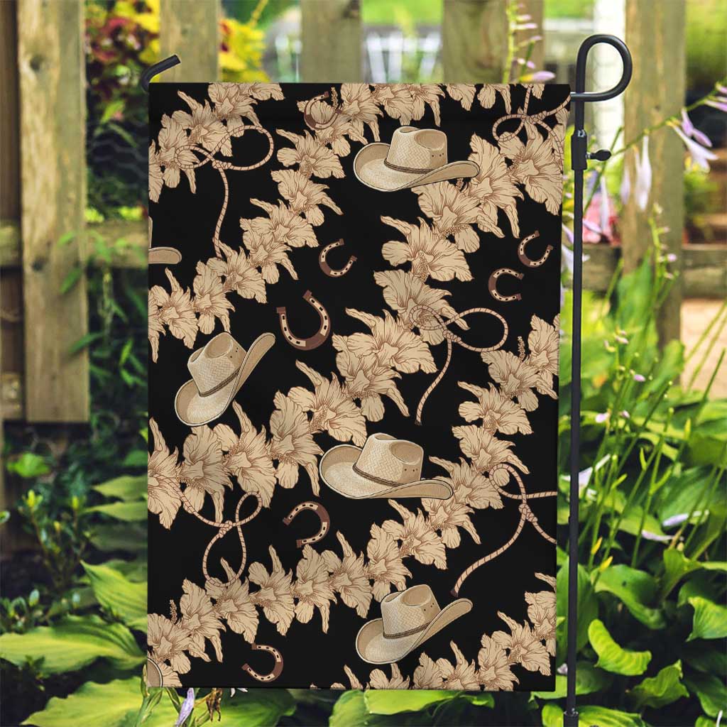 Vanuatu Cowboy Garden Flag Seamless Straw Hats Hibiscus - Polynesian Pride